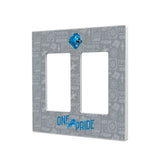 Detroit Lions Deco Hidden-Screw Light Switch Plate