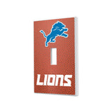 Detroit Lions Football Hidden-Screw Light Switch Plate