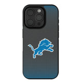 Detroit Lions Linen Bump Phone Case for Apple iPhone
