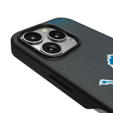 Detroit Lions Linen MagSafe Compatible Phone Case for Apple iPhone