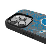 Detroit Lions Paisley Bump Phone Case for Apple iPhone