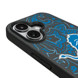 Detroit Lions Paisley Bump Phone Case for Apple iPhone
