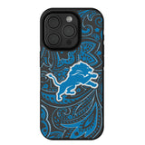 Detroit Lions Paisley Bump Phone Case for Apple iPhone