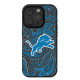 Detroit Lions Paisley Bump Phone Case for Apple iPhone