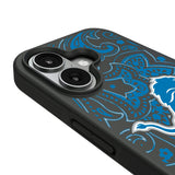 Detroit Lions Paisley Bump Phone Case for Apple iPhone