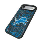 Detroit Lions Paisley Bump Phone Case for Apple iPhone