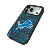 Detroit Lions Paisley Bump Phone Case for Apple iPhone
