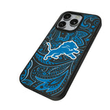 Detroit Lions Paisley MagSafe Compatible Phone Case for Apple iPhone