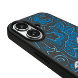 Detroit Lions Paisley MagSafe Compatible Phone Case for Apple iPhone