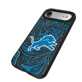 Detroit Lions Paisley MagSafe Compatible Phone Case for Apple iPhone