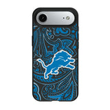 Detroit Lions Paisley MagSafe Compatible Phone Case for Apple iPhone