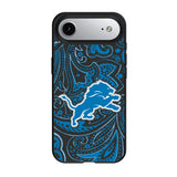 Detroit Lions Paisley MagSafe Compatible Phone Case for Apple iPhone