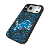 Detroit Lions Paisley MagSafe Compatible Phone Case for Apple iPhone