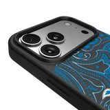 Detroit Lions Paisley MagSafe Compatible Phone Case for Apple iPhone