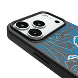 Detroit Lions Paisley MagSafe Compatible Phone Case for Apple iPhone
