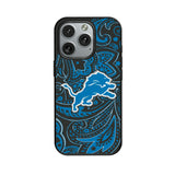 Detroit Lions Paisley MagSafe Compatible Phone Case for Apple iPhone