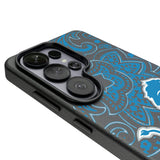 Detroit Lions Paisley MagSafe Compatible Phone Case for Samsung Galaxy 26 Series