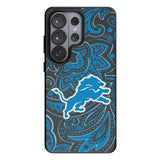 Detroit Lions Paisley MagSafe Compatible Phone Case for Samsung Galaxy 26 Series