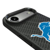Detroit Lions Personalized EndZone Plus Bump Phone Case for Apple iPhone