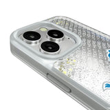Detroit Lions Personalized EndZone Plus Glitter Phone Case for Apple iPhone