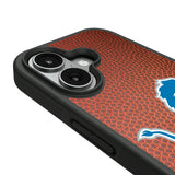 Detroit Lions Personalized Football Bump Phone Case for Apple iPhone