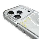 Detroit Lions Personalized Tilt Glitter Phone Case for Apple iPhone
