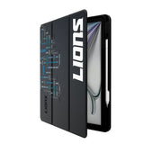 Detroit Lions Quadtile Tablet Case for Apple iPad