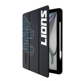 Detroit Lions Quadtile Tablet Case for Apple iPad