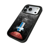 Detroit Lions Retro Legendary Bump Phone Case for Apple iPhone