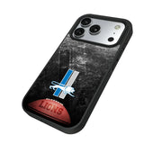 Detroit Lions Retro Legendary Bump Phone Case for Apple iPhone