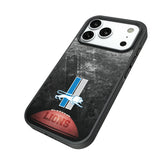 Detroit Lions Retro Legendary Bump Phone Case for Apple iPhone