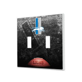 Detroit Lions Retro Legendary Hidden-Screw Light Switch Plate