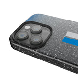 Detroit Lions Retro Linen Black Bling Phone Case for Apple iPhone