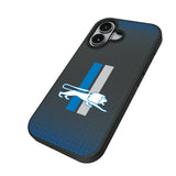 Detroit Lions Retro Linen Bump Phone Case for Apple iPhone