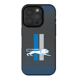 Detroit Lions Retro Linen Bump Phone Case for Apple iPhone