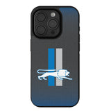 Detroit Lions Retro Linen Bump Phone Case for Apple iPhone