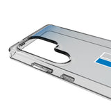 Detroit Lions Retro Linen Clear Phone Case for Samsung Galaxy