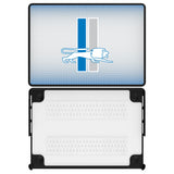 Detroit Lions Retro Linen Laptop Case for Apple MacBook