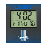Detroit Lions Retro Linen Wall Clock