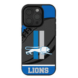 Detroit Lions Retro Passtime Bump Phone Case for Apple iPhone