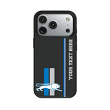 Detroit Lions Retro Personalized Sidebard MagSafe Compatible Phone Case for Apple iPhone
