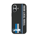 Detroit Lions Retro Personalized Sidebard MagSafe Compatible Phone Case for Apple iPhone