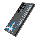 Detroit Lions Retro Personalized Sidebard MagSafe Compatible Phone Case for Samsung Galaxy