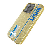 Detroit Lions Retro Sidebar Bling Phone Case for Apple iPhone