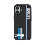 Detroit Lions Retro Sidebar MagSafe Compatible Phone Case for Apple iPhone
