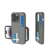 Detroit Lions Retro Sidebar Soft Touch Phone Case for Apple iPhone