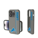 Detroit Lions Sidebar Soft Touch Phone Case for Apple iPhone