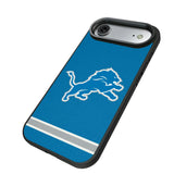 Detroit Lions Stripe Bump Phone Case for Apple iPhone