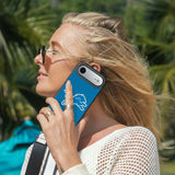 Detroit Lions Stripe Bump Phone Case for Apple iPhone