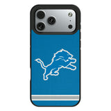 Detroit Lions Stripe Bump Phone Case for Apple iPhone